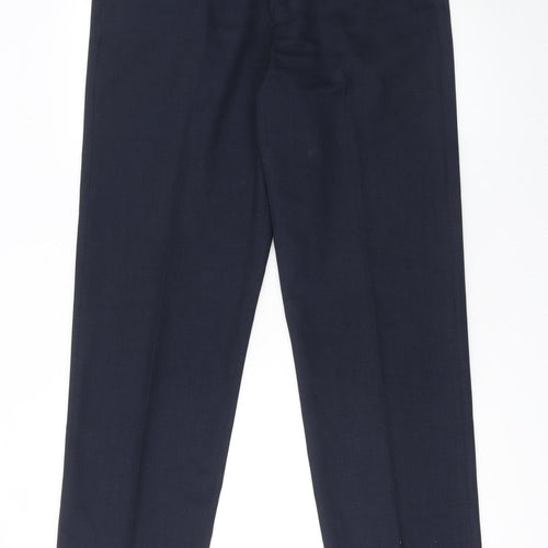 Dunnes Stores Men's Blue 34R Dress Pants Trousers Polyester