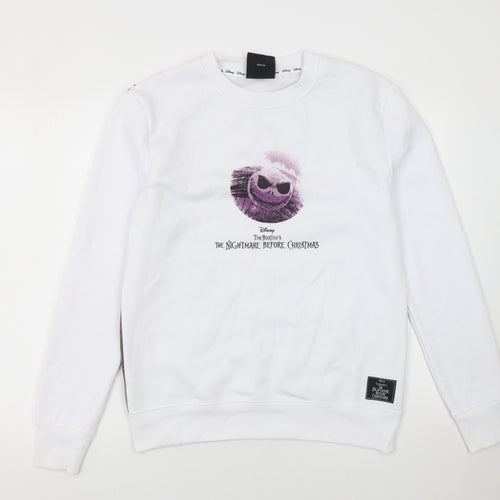 Primark Women White The Nightmare Before Christmas Sweatshirt S