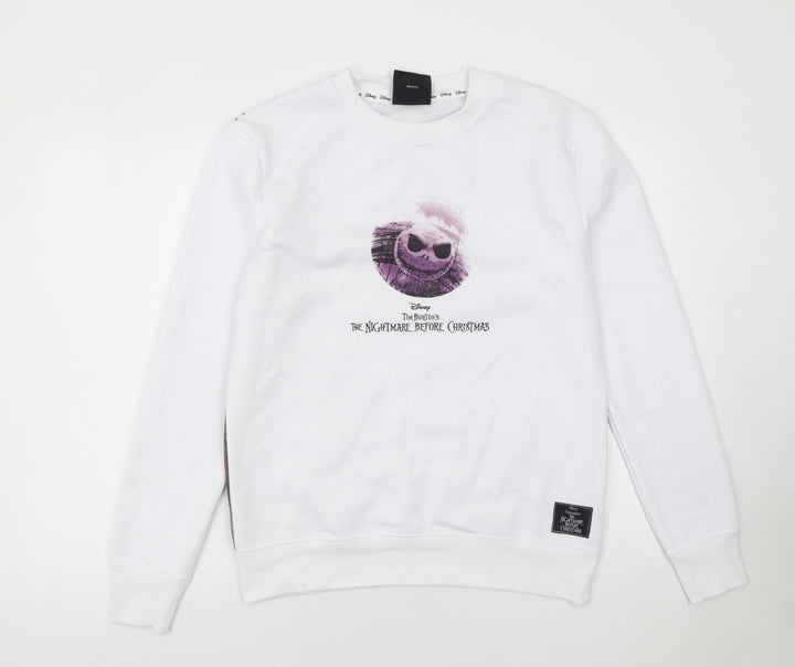Primark Women White The Nightmare Before Christmas Sweatshirt S