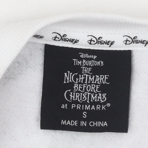 Primark Women White The Nightmare Before Christmas Sweatshirt S