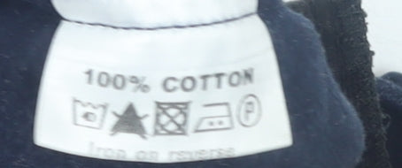 Country Collection Women Blue Cotton Corduroy Trousers Size 14