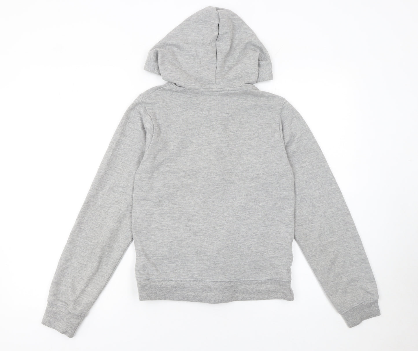 Slazenger Women Grey Size 10 Full Zip Hoodie Lightweight Casual