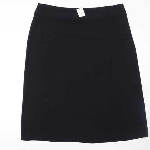 Marks and Spencer Women's Black Size 22 Pencil Skirt
