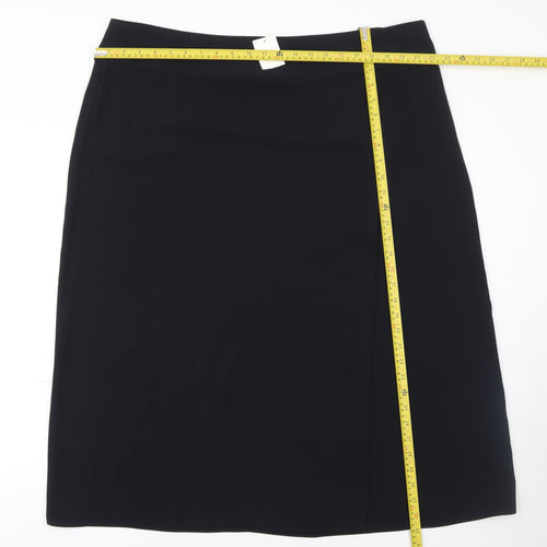 Marks and Spencer Women's Black Size 22 Pencil Skirt