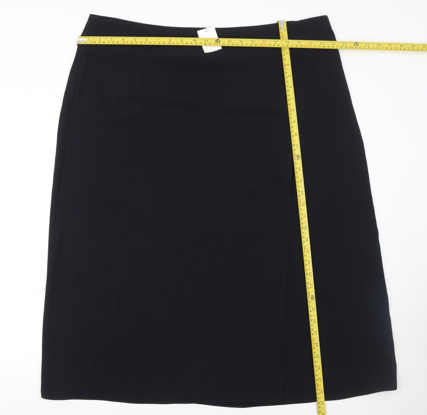 Marks and Spencer Women's Black Size 22 Pencil Skirt