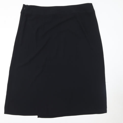 Marks and Spencer Women's Black Size 22 Pencil Skirt