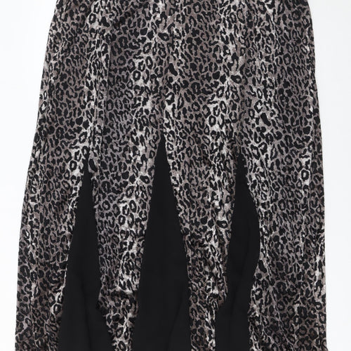 Marks and Spencer Women’s Animal Print Midi A-Line Skirt Size 20