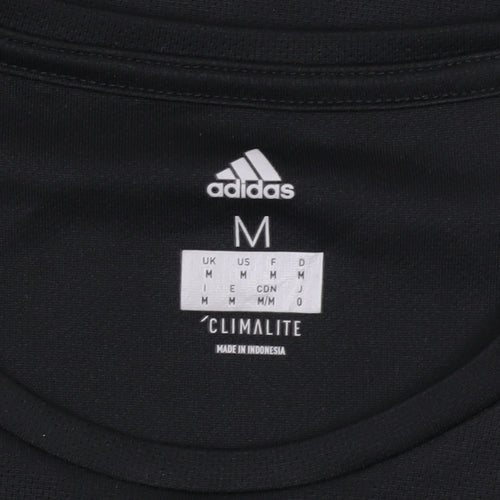 Adidas Men’s Black Clapham 10K City Run Short Sleeve T-Shirt M