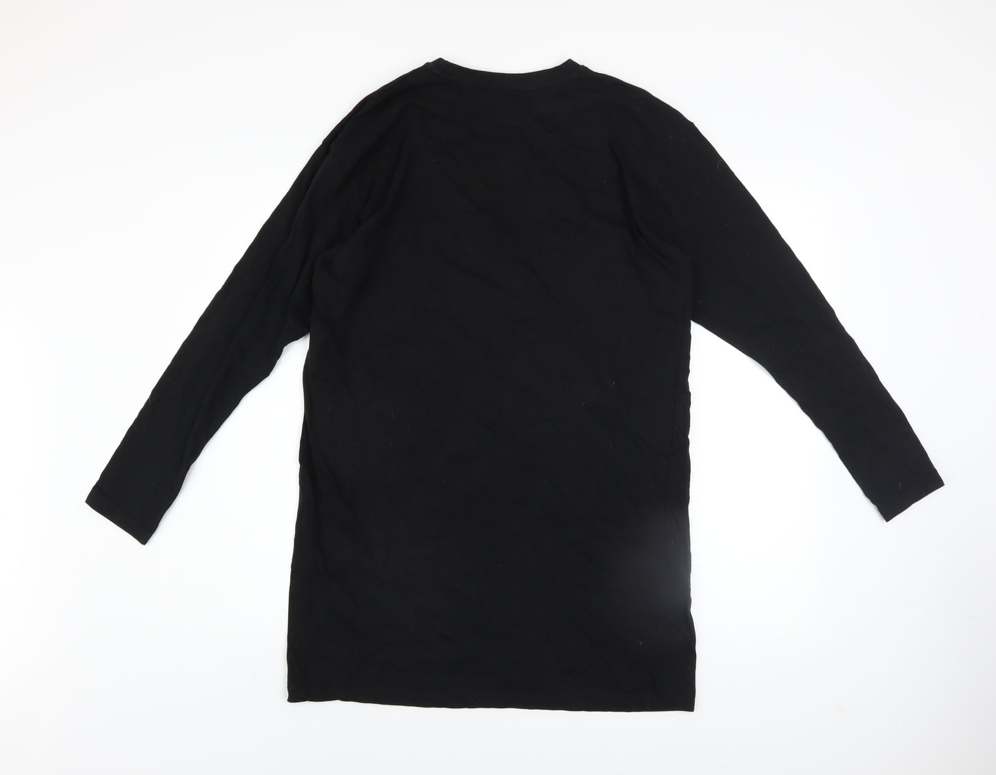 Gas Monkey Garage Men's Black Long Sleeve Cotton Graphic Top M