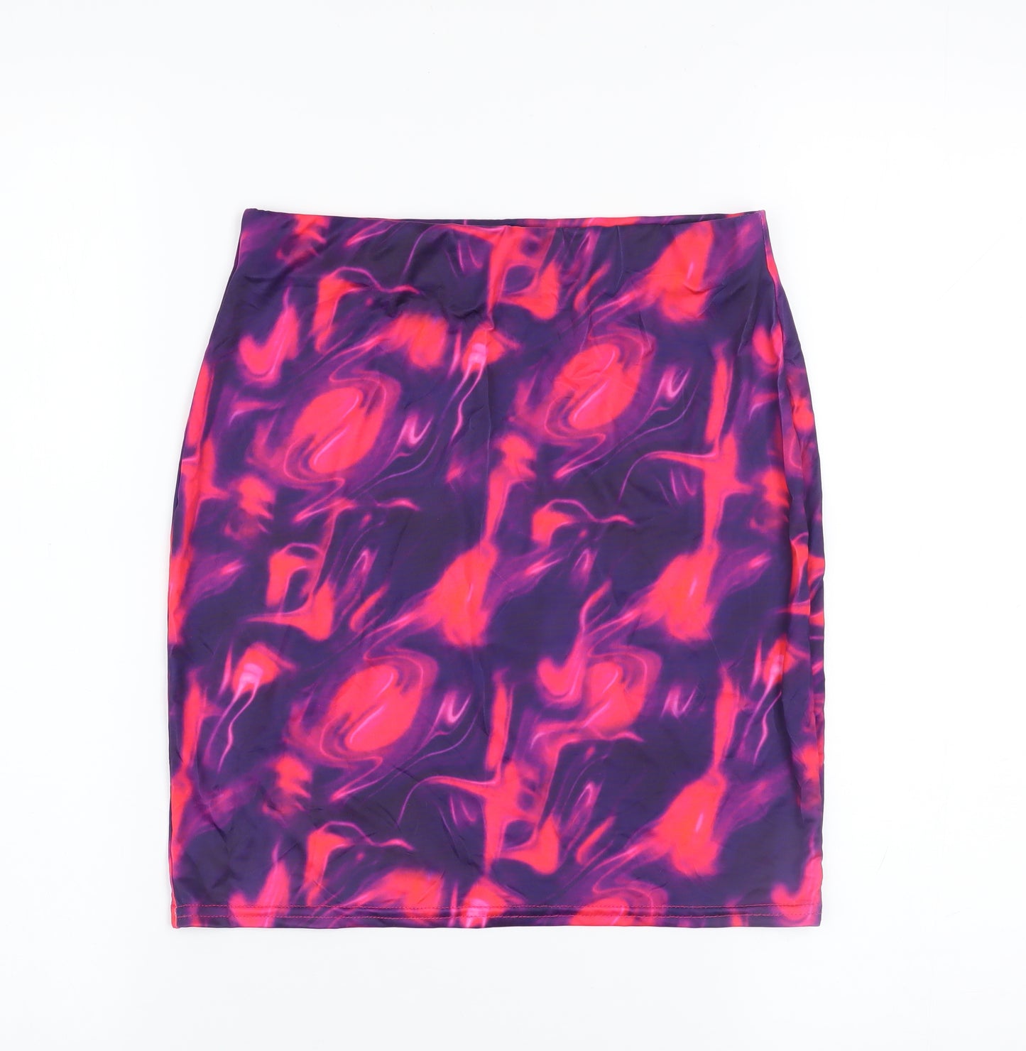 PrettyLittleThing Women’s Multicoloured Size 10 Bodycon Pencil Skirt