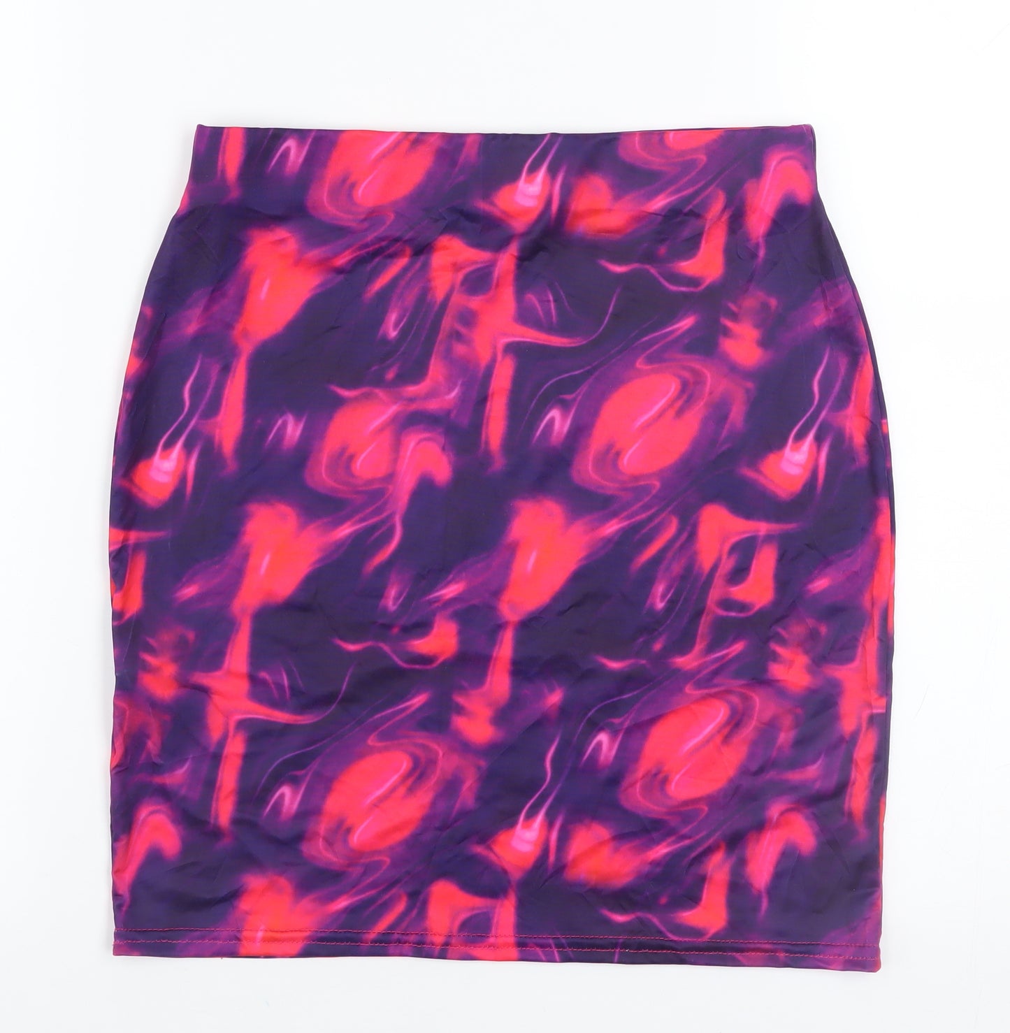 PrettyLittleThing Women’s Multicoloured Size 10 Bodycon Pencil Skirt
