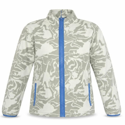 Dunnes Stores Men's Green Camouflage Fleece Zip Jacket Size 34 Regular Fit