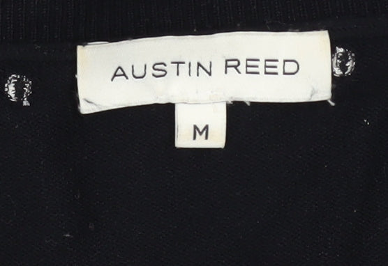 Austin Reed Women's Black Beaded V-Neck Cardigan Size M