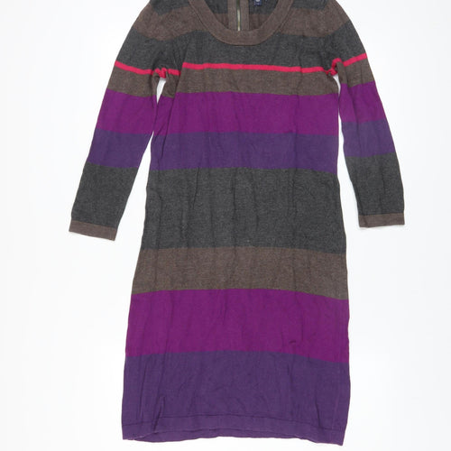 Gap Women’s Multicoloured Striped Knit Sweater Dress Size S