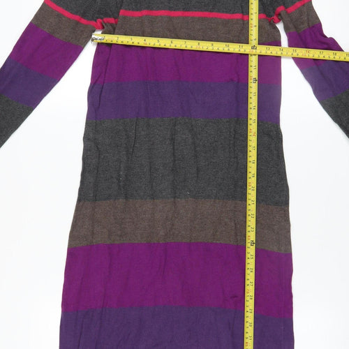 Gap Women’s Multicoloured Striped Knit Sweater Dress Size S