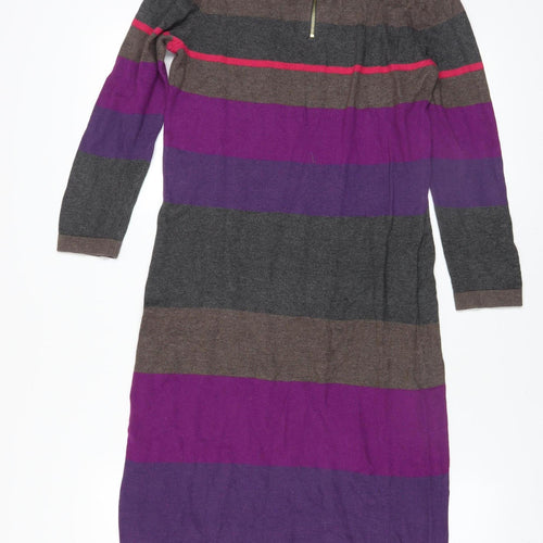 Gap Women’s Multicoloured Striped Knit Sweater Dress Size S
