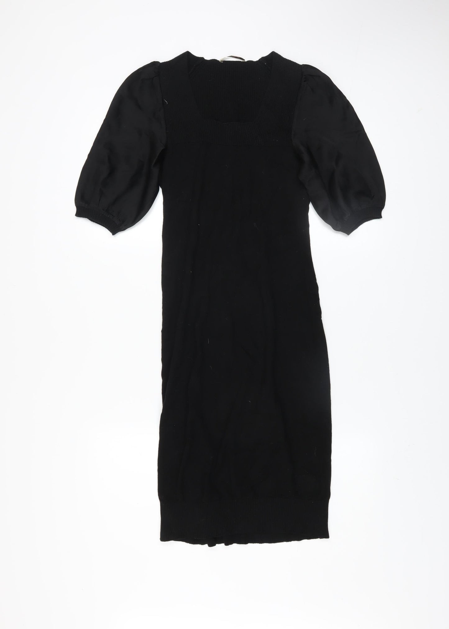 Pink Soda Boutique Womens Black Size 12 Bodycon Dress