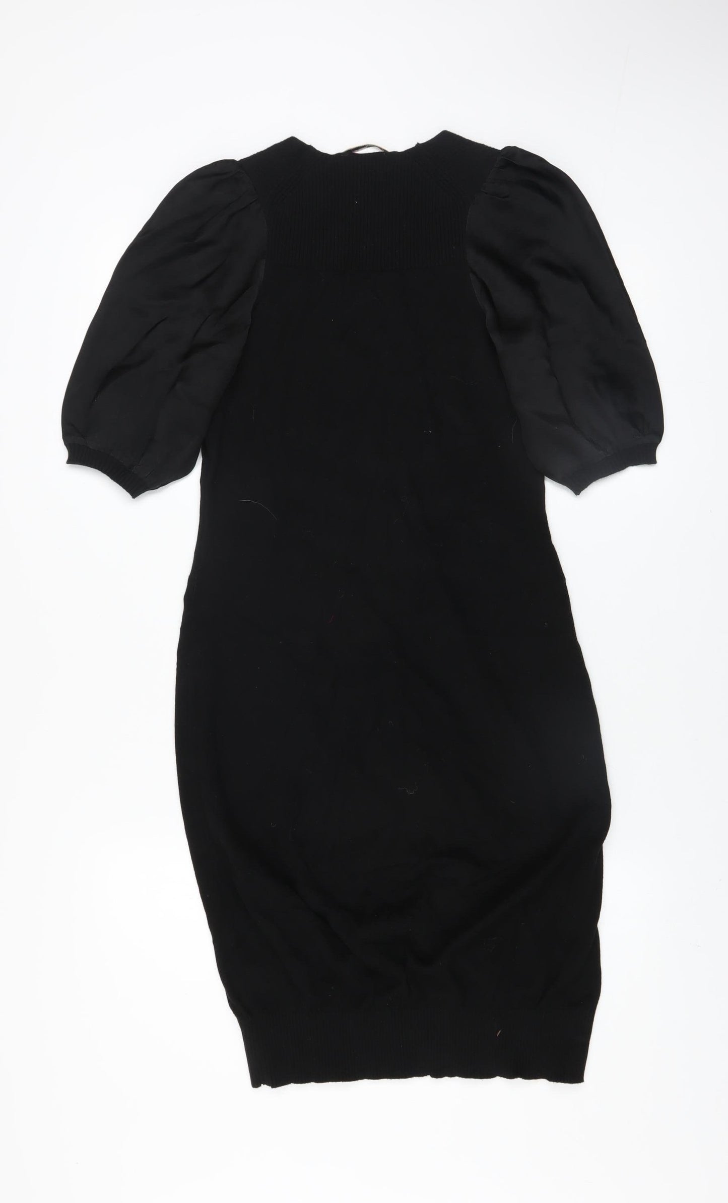 Pink Soda Boutique Womens Black Size 12 Bodycon Dress
