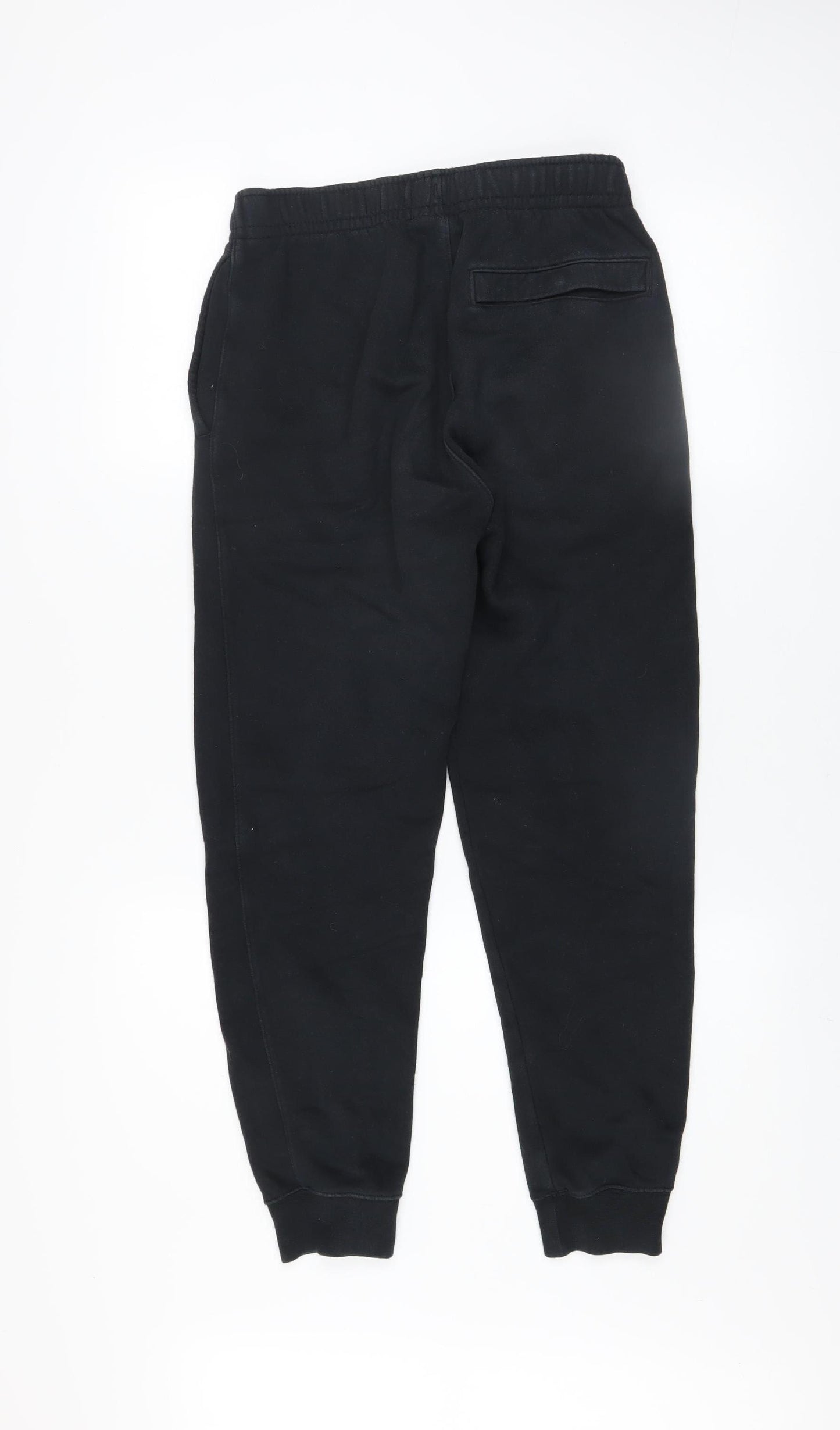 Nike Men's Black XS Jogger Fleece Trousers with Drawstring Waist