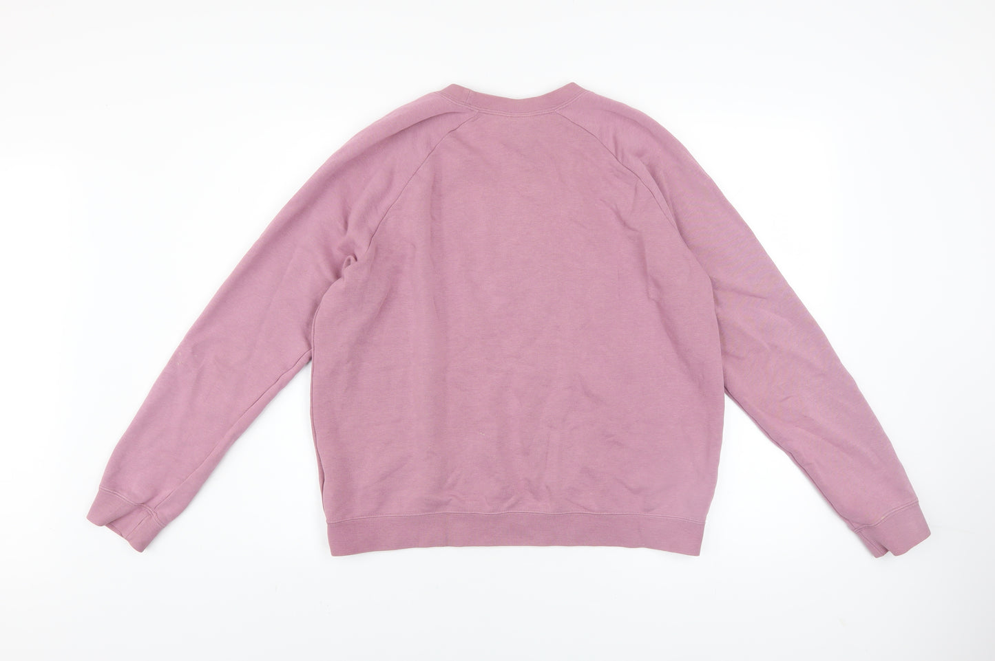 Nike Women’s Pink Crew Neck Pullover Sweatshirt XL Cotton Blend