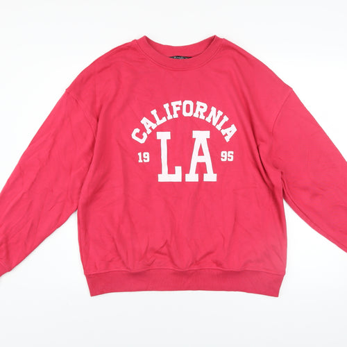 Dunnes Stores Women’s Raspberry California LA 1995 Pullover Sweatshirt Medium