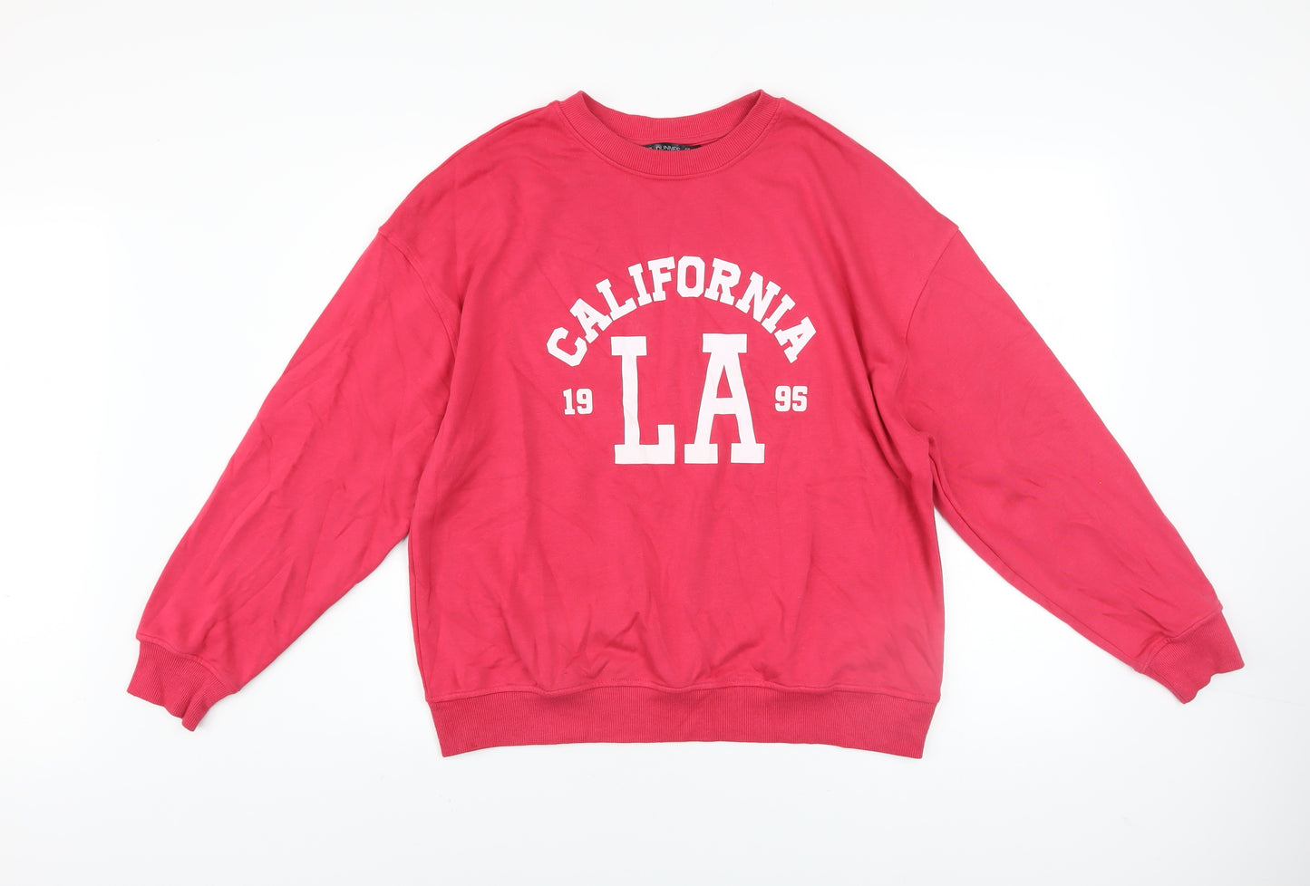 Dunnes Stores Women’s Raspberry California LA 1995 Pullover Sweatshirt Medium