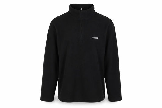 Regatta Men's Black 2XL Half Zip Fleece Sweatshirt Outdoor Pullover
