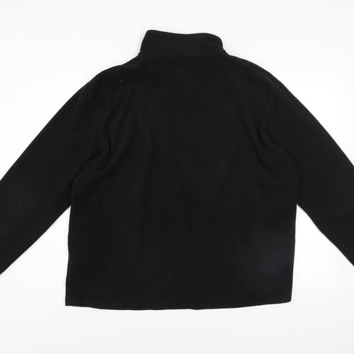 Regatta Men's Black 2XL Half Zip Fleece Sweatshirt Outdoor Pullover