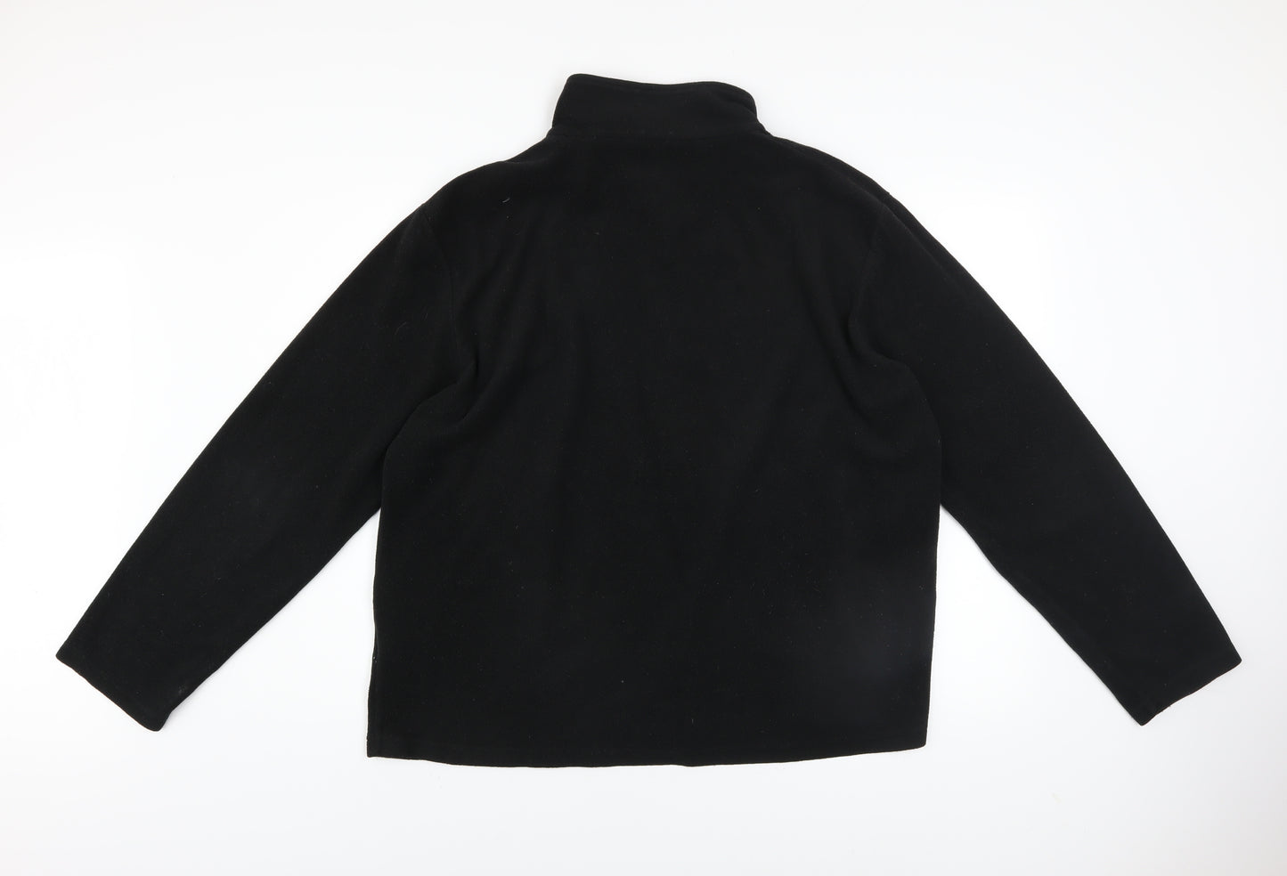 Regatta Men's Black 2XL Half Zip Fleece Sweatshirt Outdoor Pullover