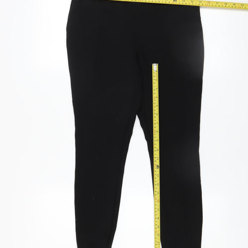 Dunnes Women Black Slim Fit Stretch Leggings M