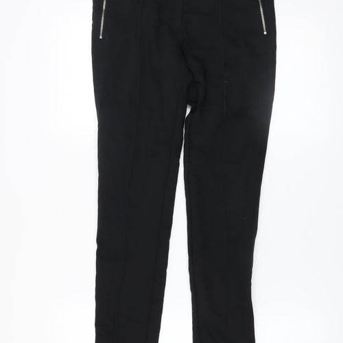 Zara Basic Women's Black Slim Leg Stretch Leggings Size M