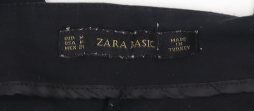 Zara Basic Women's Black Slim Leg Stretch Leggings Size M