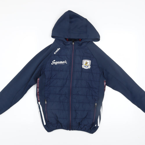 O'Neills Boys Blue 9-10 Years Hooded Softshell Sports Jacket