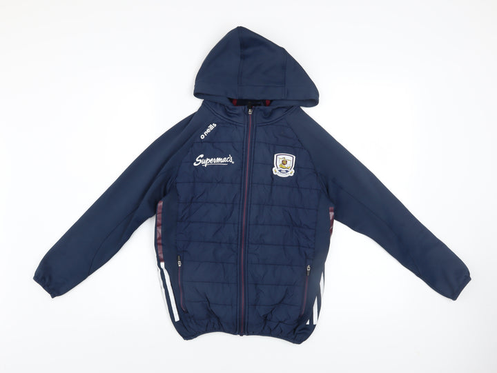 O'Neills Boys Blue 9-10 Years Hooded Softshell Sports Jacket