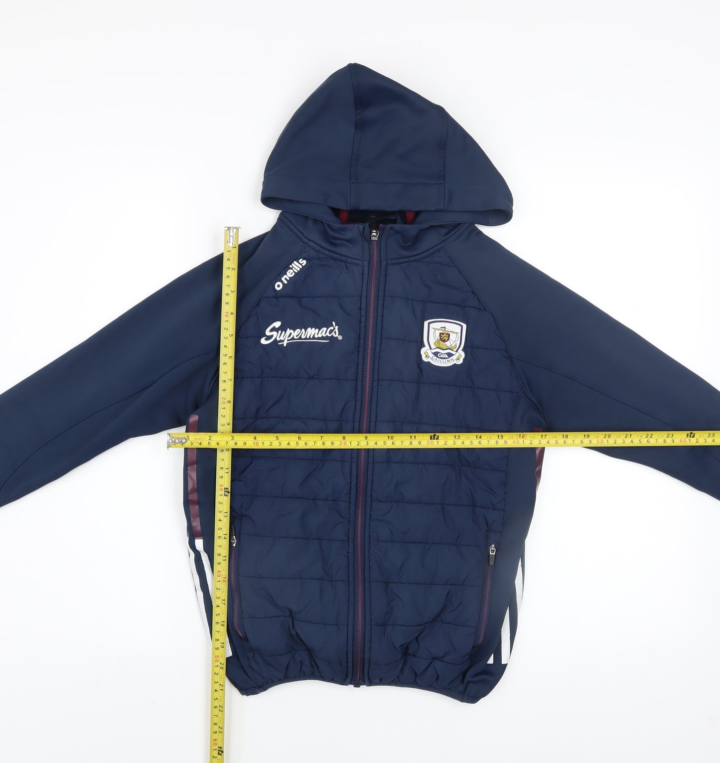 O'Neills Boys Blue 9-10 Years Hooded Softshell Sports Jacket