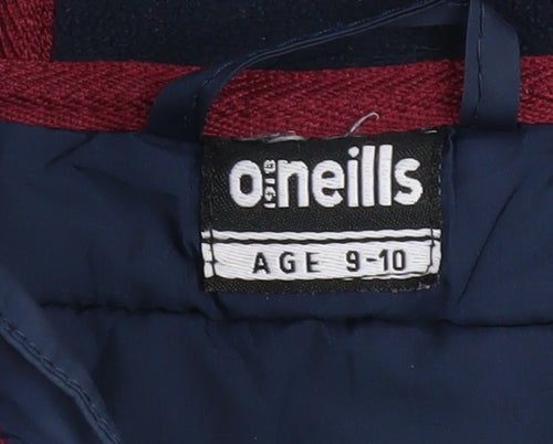 O'Neills Boys Blue 9-10 Years Hooded Softshell Sports Jacket