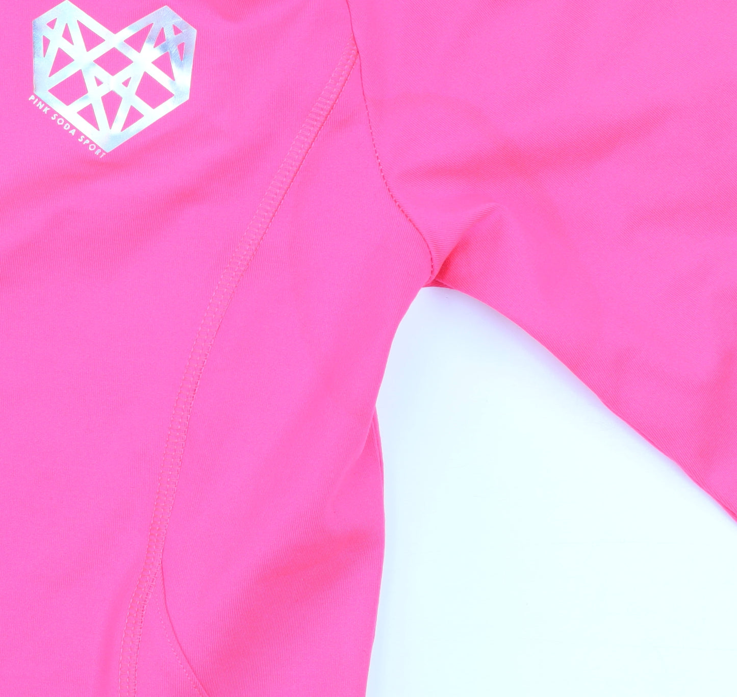 Pink Soda Sport Women's Pink 1/2 Zip Pullover Sweatshirt UK 10