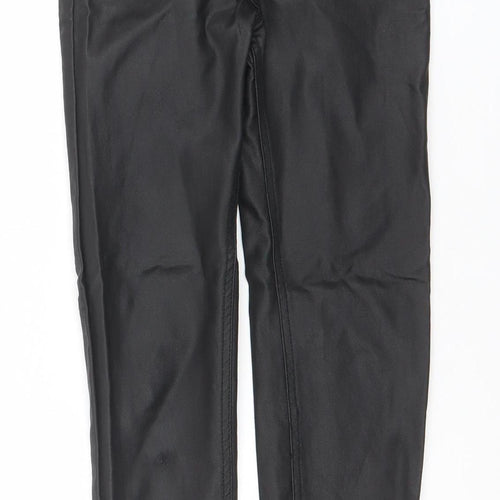Pull & Bear Women’s Black Slim Fit Stretch Trousers Size 6