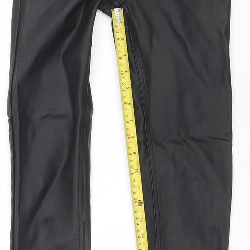 Pull & Bear Women’s Black Slim Fit Stretch Trousers Size 6