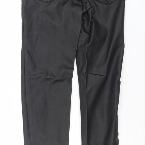 Pull & Bear Women’s Black Slim Fit Stretch Trousers Size 6