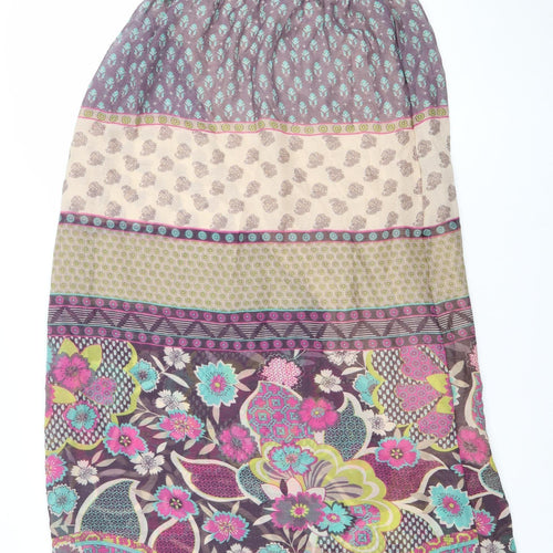 Sugar 17 Women's Multicoloured Bohemian Strapless Dress Size S