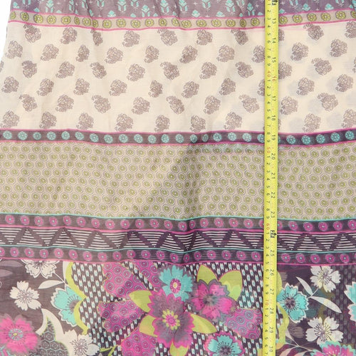 Sugar 17 Women's Multicoloured Bohemian Strapless Dress Size S