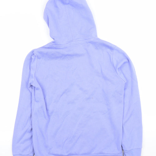 Champion Girls Purple XL Pullover Hoodie Logo Fleece Sweatshirt