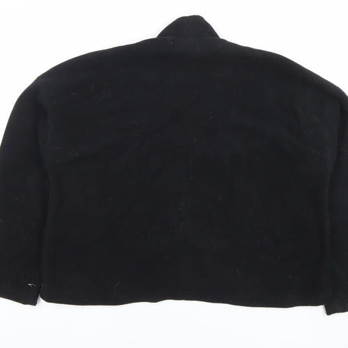 Capri Women's Black Wool Short Blazer Jacket S