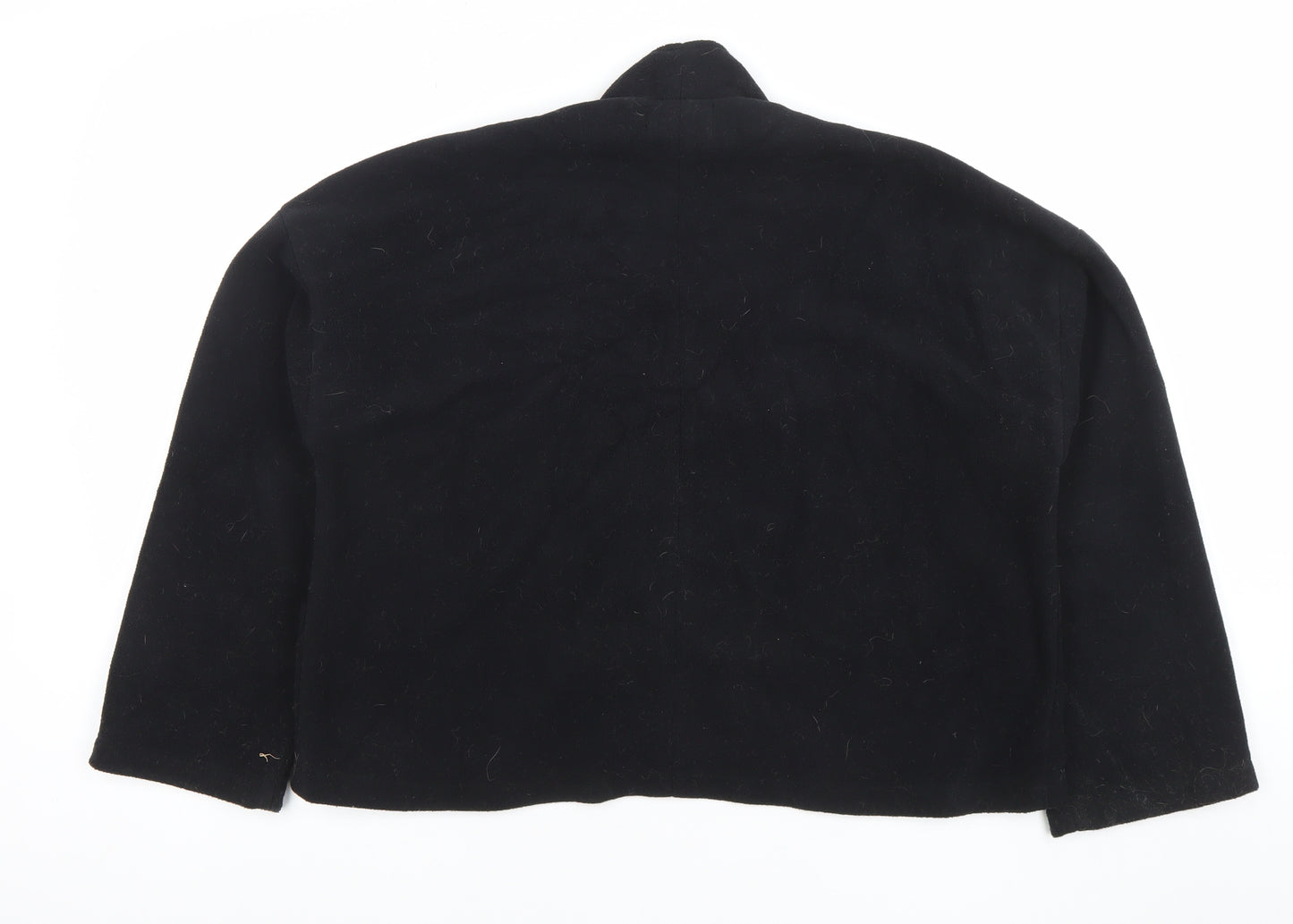 Capri Women's Black Wool Short Blazer Jacket S