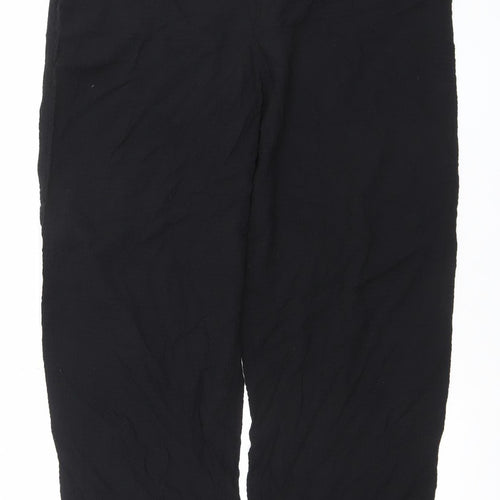 Orvis Women’s Black Lightweight Elastic Waist Trousers Size L