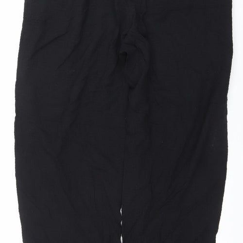 Orvis Women’s Black Lightweight Elastic Waist Trousers Size L