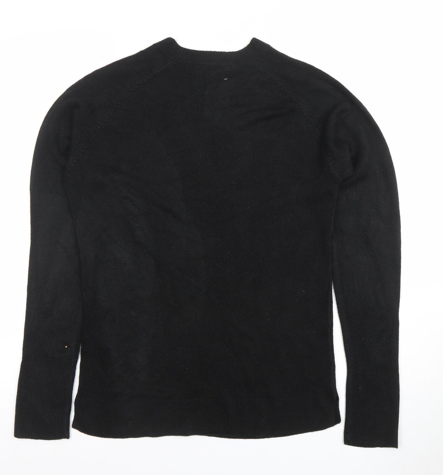 Next Men’s Black XS Crew Neck Long Sleeve Pullover Jumper
