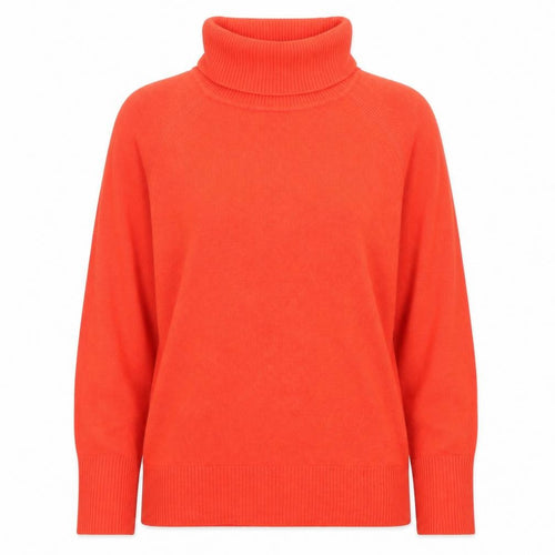 Marks and Spencer Women’s Red Roll Neck Acrylic Jumper Size L