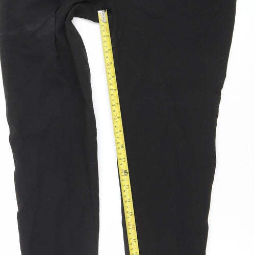 ASOS Women's Black Slim Fit Stretch Trousers Size 10 Workwear